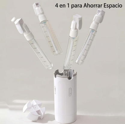 Dispensador jabón portátil 4 en 1